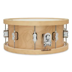 PDP Concept Series Caisse Claire 14"x 6.5" Natural Wood Hoop 20-Ply