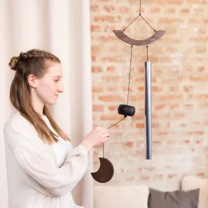 Chime Meinl Sonic Energy Moon Meditation 35" - 432Hz - Susp Incu - Sv