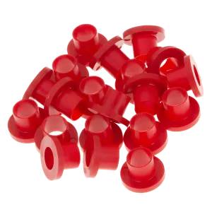 Rondelle Danmar Nylon - Red - 20Pcs