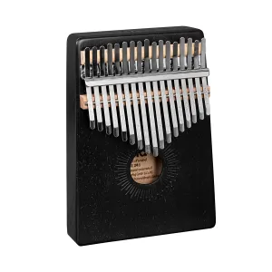 Kalimba Sela 17 Lames Hollow Mahogany - Black