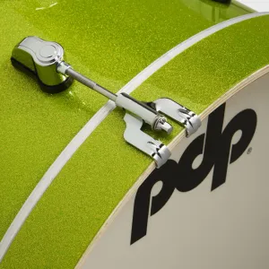 PDP New Yorker Batterie 16"/4pcs Electric Green Sparkle