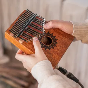 Kalimba Meinl Sonic Energy 17 Lames Mahogany - Pick Up - Do Majeur