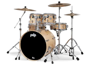 PDP Concept Maple Batterie 22"/5pcs Natural Lacquer