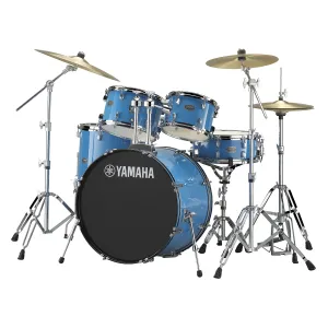 YAMAHA Rydeen Batterie 20"/5Pcs Sky Blue + Cymbales
