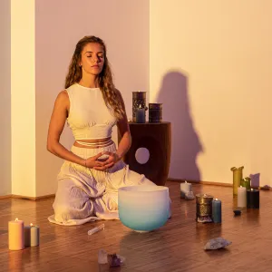 Bol Meinl Sonic Energy Crystal 10" Color Blue - Throat Chakra - Sol