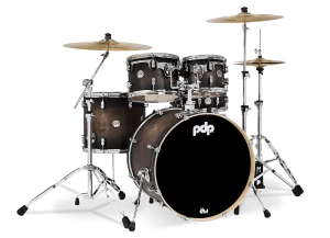 PDP Concept Maple Batterie 22"/5pcs Satin Charcoal Burst