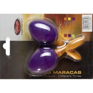 Shaker Stagg Egg Purple - Manche Bois - La Paire