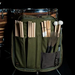 Housse Baguettes Meinl 22" Waxed Canvas Collection - Forest Green