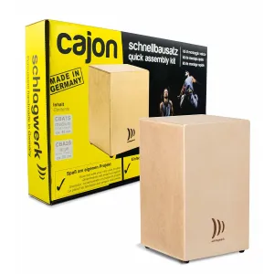 SCHLAGWERK CBA20S Cajon Kit De Fabrication Large 50Cm 