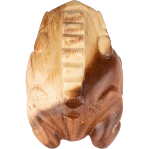 Guiro Nino Grenouille Bois Naturel - Large