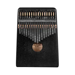 Kalimba Sela 17 Lames Hollow Mahogany - Black