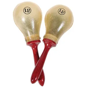 Maracas LP 394 Macho - Peau Animale - Rond