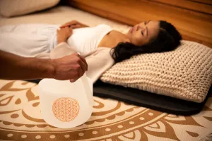 Bol Meinl Sonic Energy Crystal 08" Flower Of Life - 128 Hz