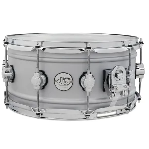 DW Design Caisse Claire 14"x 6.5" Matte Aluminum