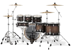 PDP Concept Maple Batterie 22"/7pcs Satin Charcoal Burst