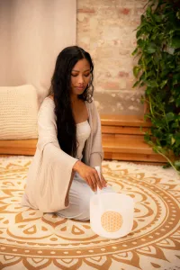 Bol Meinl Sonic Energy Crystal 08" Flower Of Life - 128 Hz