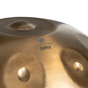 Handpan Sela Harmony - Stainless Steel - Gold - C# Kurd
