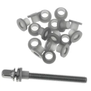 Rondelle Danmar Nylon - Gris - 50Pcs