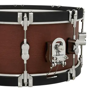 PDP Concept Classic Caisse Claire 14"x 6.5" Oxblood Stain/Ebony Hoop