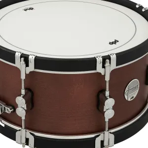 PDP Concept Classic Caisse Claire 14"x 6.5" Oxblood Stain/Ebony Hoop