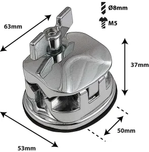 Coquille Spare Drum Pied TB Carre "Deluxe" - 50Mm