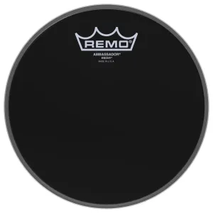 REMO Ebony 08" Ambassador