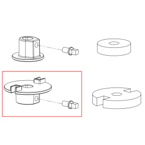 ROLAND Coupelle Charleston CY-5 (Partie Inferieur)
