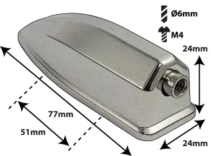 Coquille Sparedrum GC Entre-Axe = 51mm (X1)