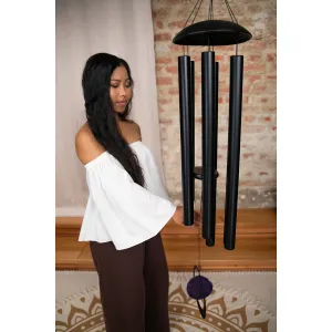 Chime Meinl Sonic Energy Pruple Agate Meditation 50"- A-Maj- Black