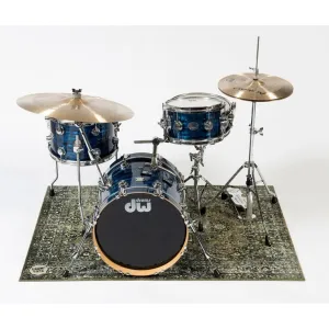 Tapis Drum N Base 130 X 90Cm - Vintage Persian - Green