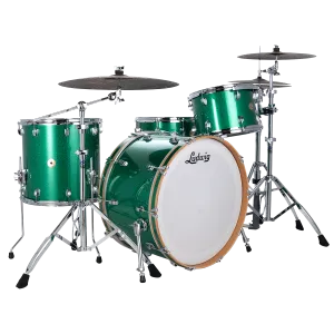 LUDWIG Continental Series Batterie 22"/4pcs Green Sparkle