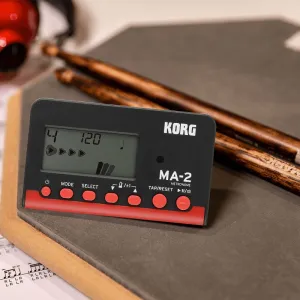 KORG MA-2 Métronome - Black/Red