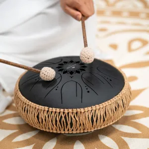 Tongue Drum Meinl Sonic Energy Octave Steel- Si Min- Black