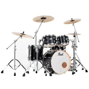 PEARL Professional Series Fusion Batterie 20"/4pcs Matte Caviar Black
