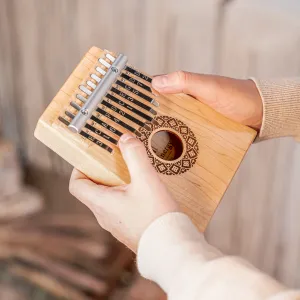 Kalimba Meinl Sonic Energy 10 Lames Maple - Soundhole - Do Maj