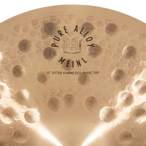 MEINL Pure Alloy 15" Extra Hammered Hit-hat