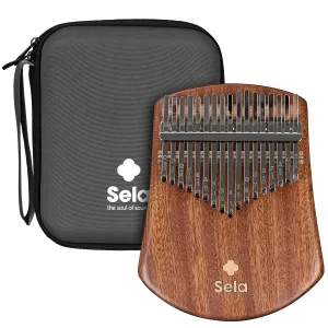 Kalimba Sela 17 Lames Solid Sapele