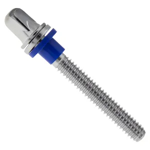 Rondelle Danmar Nylon - Blue - 100Pcs