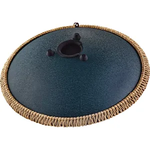 Tongue Drum Meinl Sonic Energy Octave Steel - Nav Blue Flor - D Amara