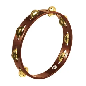 Tambourin Meinl 10" - 1 Rang - Laiton - African Brown