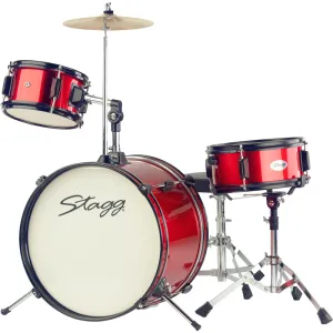 STAGG Junior Batterie 16"/3pcs Red