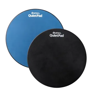 Practice Pad Drumeo 12" - Quietpad Bleu
