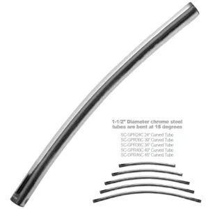 GIBRALTAR SC-GPR46C Tube Rack Incurve 14" | 115cm 