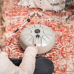 Tongue Drum Meinl Sonic Energy - Sol Mineur - Pearl Grey