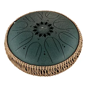 Tongue Drum Meinl Sonic Energy Octave Steel- Fa#-Min- Dark Green