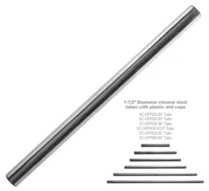 GIBRALTAR SC-GPR30 Tube Rack Droit 30" | 76cm 