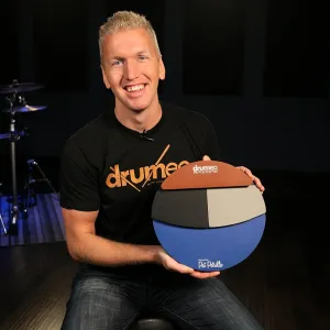 Practice Pad Drumeo 12" - 4 Zones