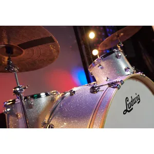 LUDWIG Continental Series Batterie 22"/4pcs Silver Sparkle
