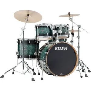 TAMA Starclassic Performer Batterie 22"/4pcs Molten Steel Blue Burst, Mount