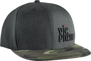 VIC FIRTH Casquette Vic Firth Gray Camo 6 Panel Snapback Hat